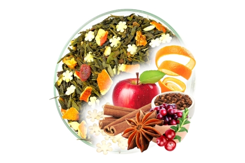 Herbata Świąteczna Zielona WHITE CHRISTMAS (50g) (OT) Idealna Na Mikołaja !